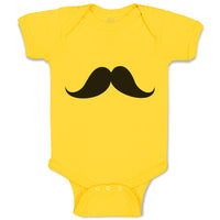 Baby Clothes Man's Facial Hair Mustache Baby Bodysuits Boy & Girl Cotton