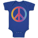 Baby Clothes Peace of Symbol Baby Bodysuits Boy & Girl Newborn Clothes Cotton