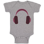 Baby Clothes Modern Sponge Headphone 2 Baby Bodysuits Boy & Girl Cotton