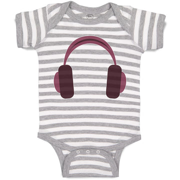 Baby Clothes Modern Sponge Headphone 2 Baby Bodysuits Boy & Girl Cotton