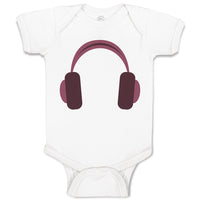 Baby Clothes Modern Sponge Headphone 2 Baby Bodysuits Boy & Girl Cotton