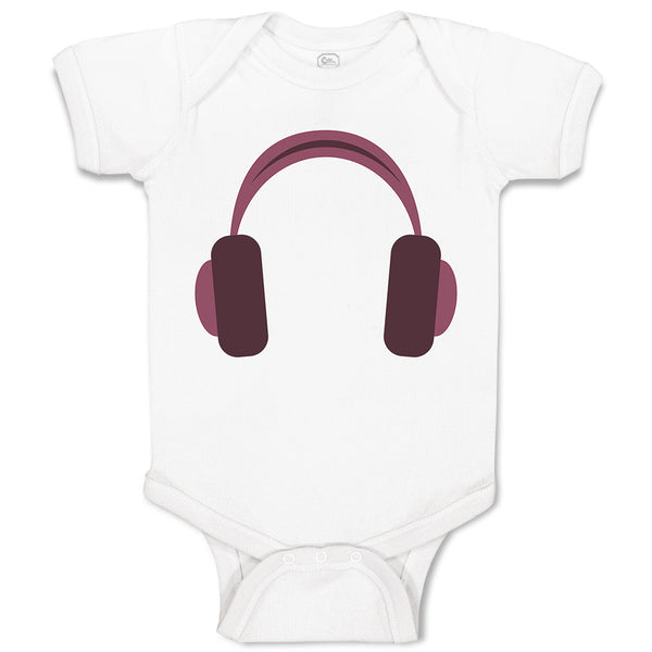 Baby Clothes Modern Sponge Headphone 2 Baby Bodysuits Boy & Girl Cotton