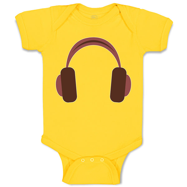 Baby Clothes Modern Sponge Headphone 2 Baby Bodysuits Boy & Girl Cotton