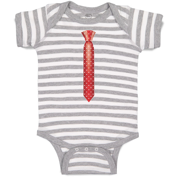 Baby Clothes Polkat Dot Neck Tie Style 2 Baby Bodysuits Boy & Girl Cotton