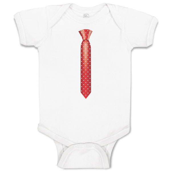 Baby Clothes Polkat Dot Neck Tie Style 2 Baby Bodysuits Boy & Girl Cotton