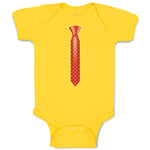 Baby Clothes Polkat Dot Neck Tie Style 2 Baby Bodysuits Boy & Girl Cotton