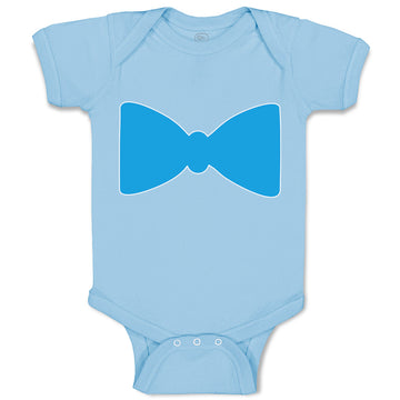 Baby Clothes Elegant Cute Blue Bowtie Baby Bodysuits Boy & Girl Cotton
