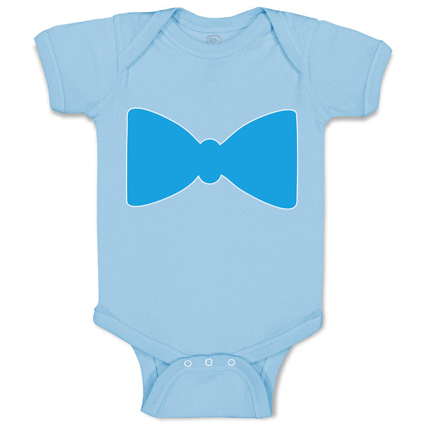 Baby Clothes Elegant Cute Blue Bowtie Baby Bodysuits Boy & Girl Cotton