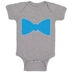 Baby Clothes Elegant Cute Blue Bowtie Baby Bodysuits Boy & Girl Cotton