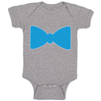 Baby Clothes Elegant Cute Blue Bowtie Baby Bodysuits Boy & Girl Cotton
