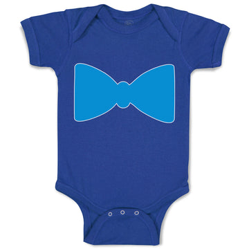 Baby Clothes Elegant Cute Blue Bowtie Baby Bodysuits Boy & Girl Cotton