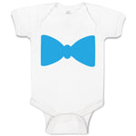 Baby Clothes Elegant Cute Blue Bowtie Baby Bodysuits Boy & Girl Cotton