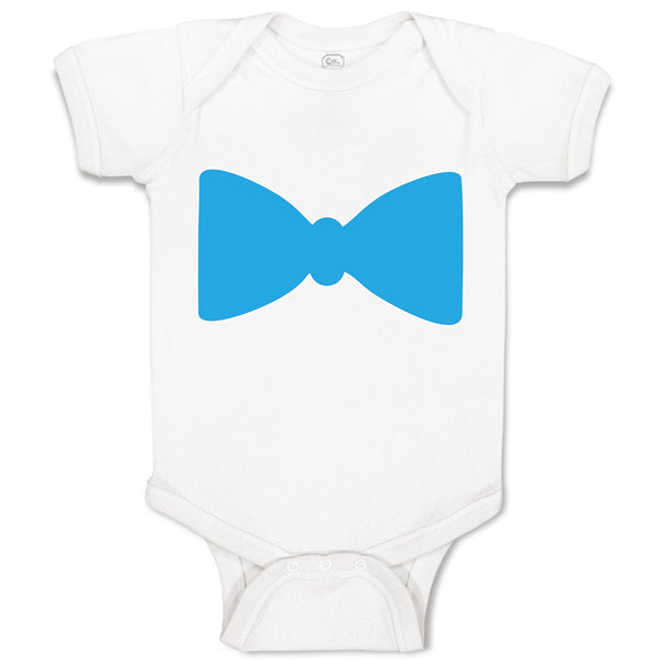 Baby Clothes Elegant Cute Blue Bowtie Baby Bodysuits Boy & Girl Cotton