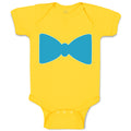 Baby Clothes Elegant Cute Blue Bowtie Baby Bodysuits Boy & Girl Cotton
