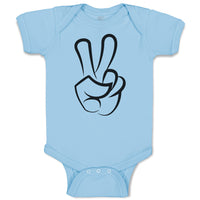 Peace Symbol Hand Gesture