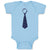 Baby Clothes Polkat Dots Neck Tie Style 3 Baby Bodysuits Boy & Girl Cotton