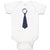 Baby Clothes Polkat Dots Neck Tie Style 3 Baby Bodysuits Boy & Girl Cotton