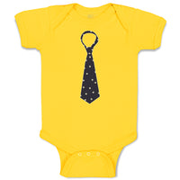 Baby Clothes Polkat Dots Neck Tie Style 3 Baby Bodysuits Boy & Girl Cotton