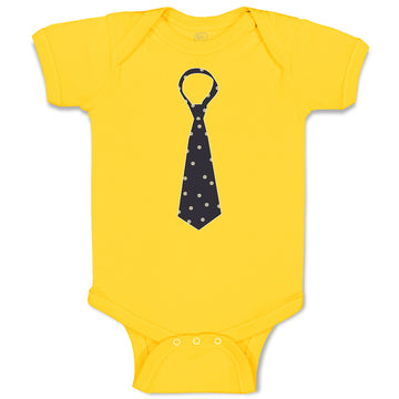 Baby Clothes Polkat Dots Neck Tie Style 3 Baby Bodysuits Boy & Girl Cotton