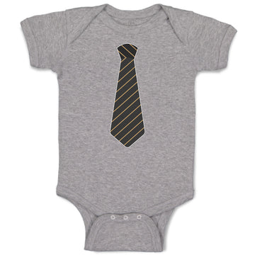 Baby Clothes Striped Neck Tie Style 4 Baby Bodysuits Boy & Girl Cotton