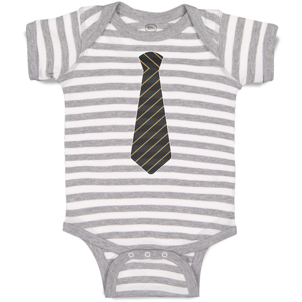 Baby Clothes Striped Neck Tie Style 4 Baby Bodysuits Boy & Girl Cotton