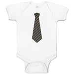 Striped Neck Tie Style 4