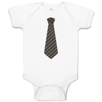 Striped Neck Tie Style 4