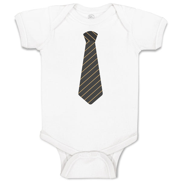 Striped Neck Tie Style 4
