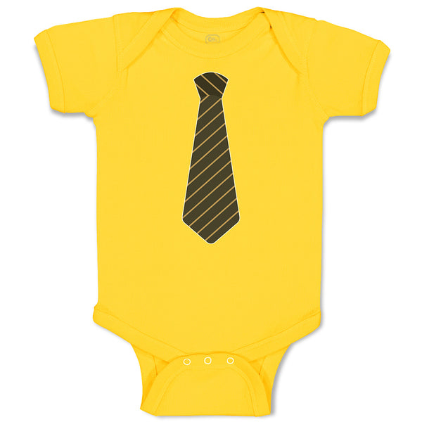 Baby Clothes Striped Neck Tie Style 4 Baby Bodysuits Boy & Girl Cotton