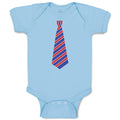 Baby Clothes Striped Neck Tie Style 5 Baby Bodysuits Boy & Girl Cotton