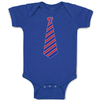 Baby Clothes Striped Neck Tie Style 5 Baby Bodysuits Boy & Girl Cotton