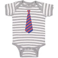 Baby Clothes Striped Neck Tie Style 5 Baby Bodysuits Boy & Girl Cotton