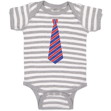 Baby Clothes Striped Neck Tie Style 5 Baby Bodysuits Boy & Girl Cotton