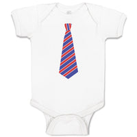 Baby Clothes Striped Neck Tie Style 5 Baby Bodysuits Boy & Girl Cotton