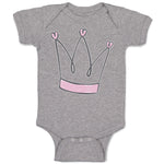 Baby Clothes Princess Crown Baby Bodysuits Boy & Girl Newborn Clothes Cotton