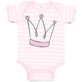Baby Clothes Princess Crown Baby Bodysuits Boy & Girl Newborn Clothes Cotton