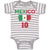 Baby Clothes American National Flag of Mexico 10 United States Baby Bodysuits