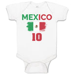 Baby Clothes American National Flag of Mexico 10 United States Baby Bodysuits