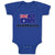 Baby Clothes American National Flag of Australia Usa Baby Bodysuits Cotton