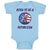 Baby Clothes Born Republican Elephant Mascot Usa Stars Stripes Flag Cotton