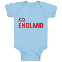 Baby Clothes United Kingdom of Flag England Baby Bodysuits Boy & Girl Cotton