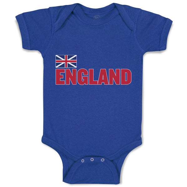 Baby Clothes United Kingdom of Flag England Baby Bodysuits Boy & Girl Cotton