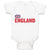 Baby Clothes United Kingdom of Flag England Baby Bodysuits Boy & Girl Cotton