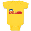 Baby Clothes United Kingdom of Flag England Baby Bodysuits Boy & Girl Cotton
