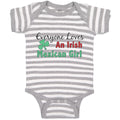 Baby Clothes Everyone Loves An Irish Mexican Girl with Shamrock Leaf Symbol