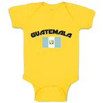 Baby Clothes Flag of Guatemala Baby Bodysuits Boy & Girl Newborn Clothes Cotton