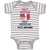 Baby Clothes Half Mexican Half American 100% Awesome Baby Bodysuits Cotton