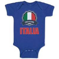 Forza Azzurri Italian National Flag