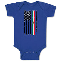 Baby Clothes American National Flag United States Baby Bodysuits Cotton