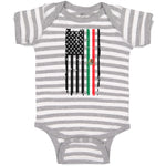 Baby Clothes American National Flag United States Baby Bodysuits Cotton